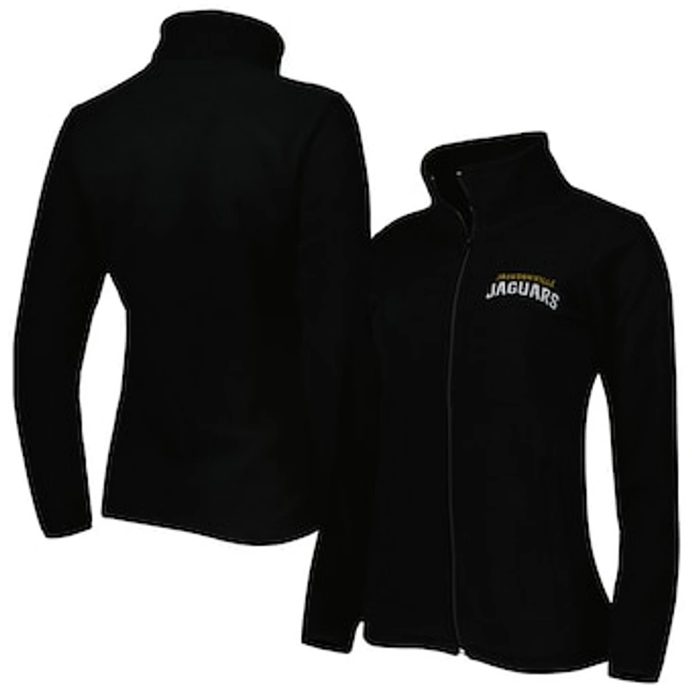 Women's Dunbrooke Black Jacksonville Jaguars Hayden Polar Fleece Full-Zip Jacket