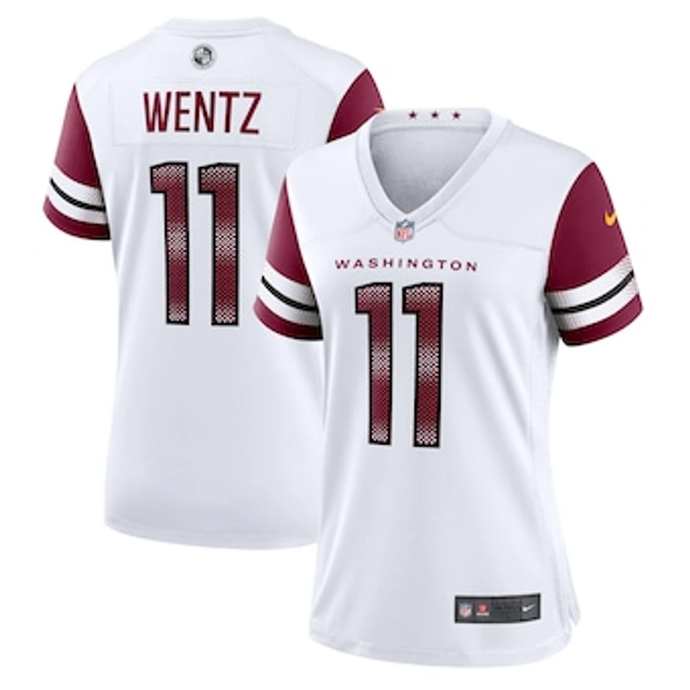Women's Nike Carson Wentz White Washington Commanders Game Jersey