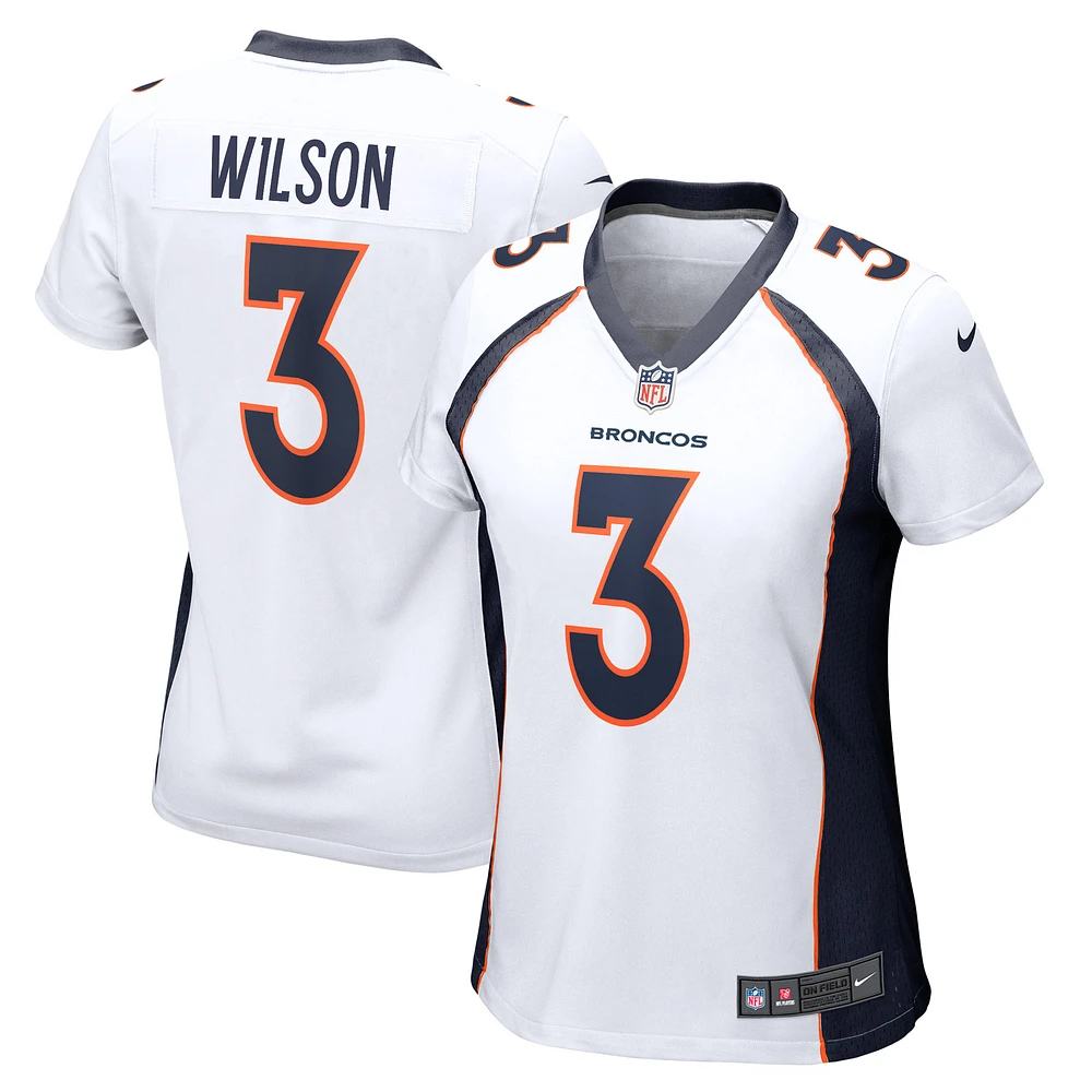 Women's Nike Russell Wilson White Denver Broncos Player Jersey