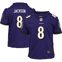 Toddler Nike Lamar Jackson Purple Baltimore Ravens Game