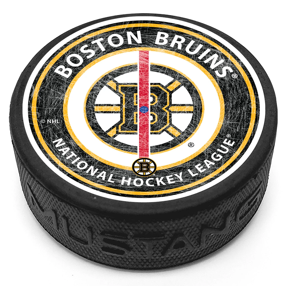 Boston Bruins Center Ice Puck