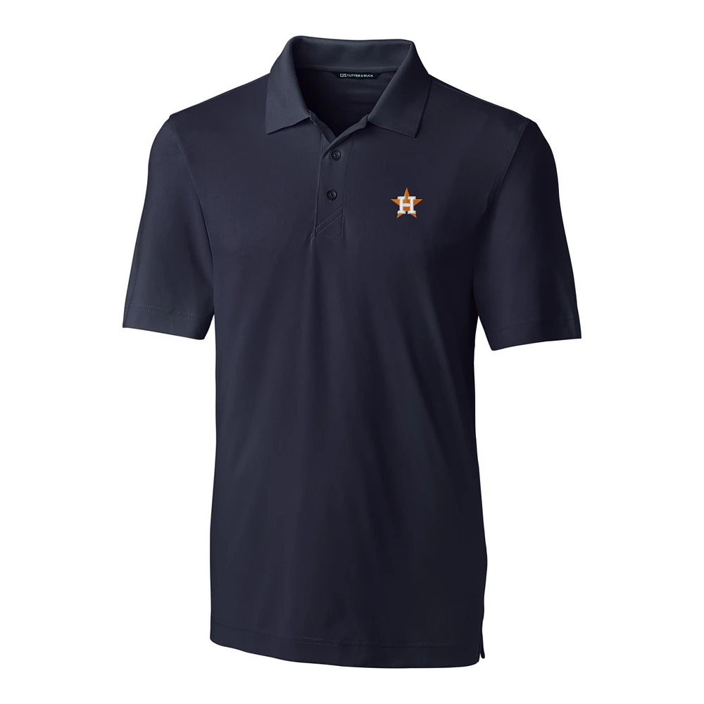 Men's Cutter & Buck Navy Houston Astros Big Tall Forge Stretch Polo