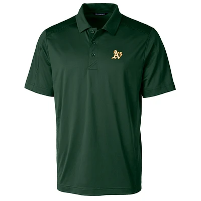 Men's Cutter & Buck Green Athletics Big Tall Prospect Textured Stretch Polo