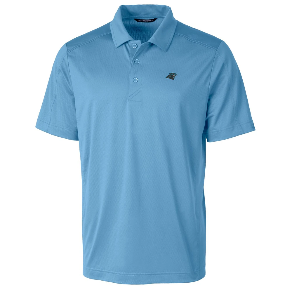 Men's Cutter & Buck Blue Carolina Panthers Big Tall Prospect Textured Stretch Polo