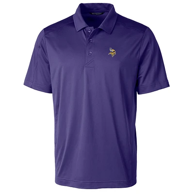 Men's Cutter & Buck Purple Minnesota Vikings Big Tall Prospect Textured Stretch Polo