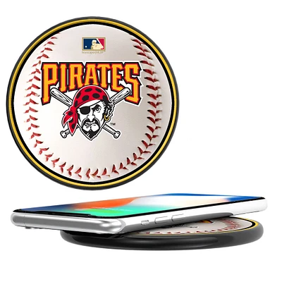 Pittsburgh Pirates 10-Watt Baseball Cooperstown Design Wireless Charger