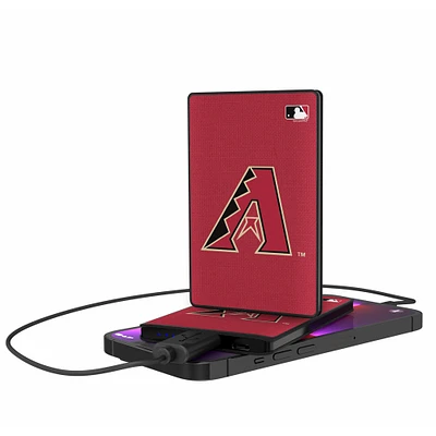 Arizona Diamondbacks 2500 mAh Solid Design Credit Card Powerbank