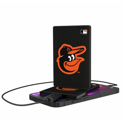 Baltimore Orioles 2500 mAh Solid Design Credit Card Powerbank