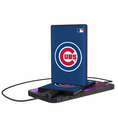 Chicago Cubs 2500 mAh Solid Design Credit Card Powerbank