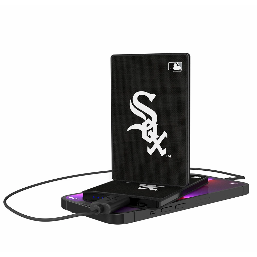 Chicago White Sox 2500 mAh Solid Design Credit Card Powerbank