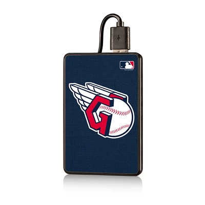Cleveland Guardians 2500 mAh Solid Design Credit Card Powerbank
