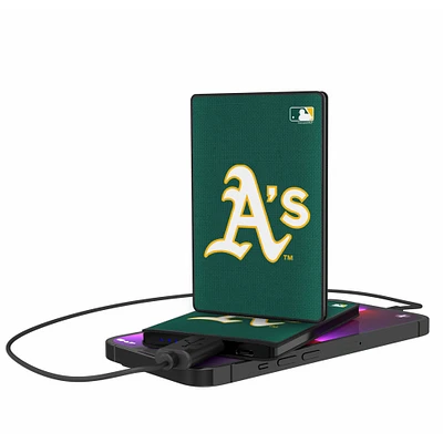 Athletics 2500 mAh Solid Design Credit Card Powerbank