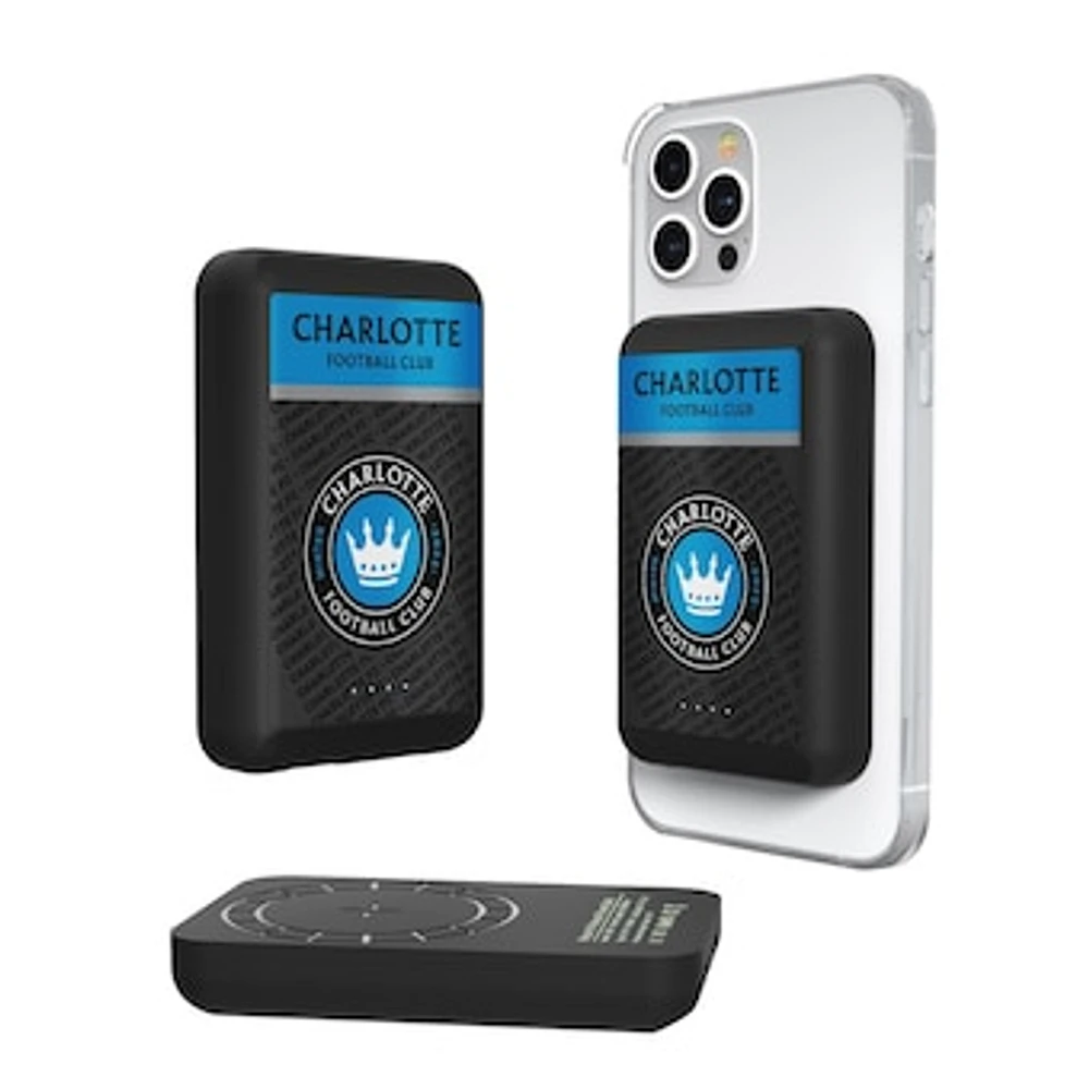Charlotte FC 5000mAh Wireless Mag Power Bank