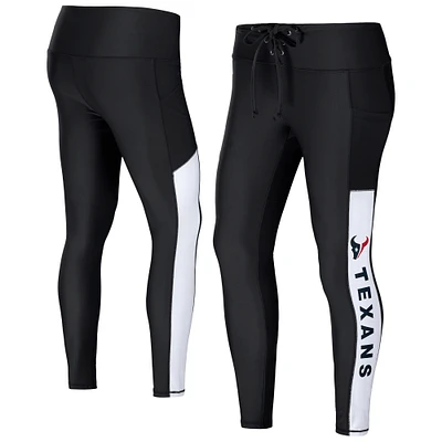 Women's WEAR by Erin Andrews Black Houston Texans Leggings