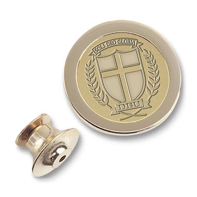 Men's Gold Dallas Baptist Patriots Logo Lapel Pin