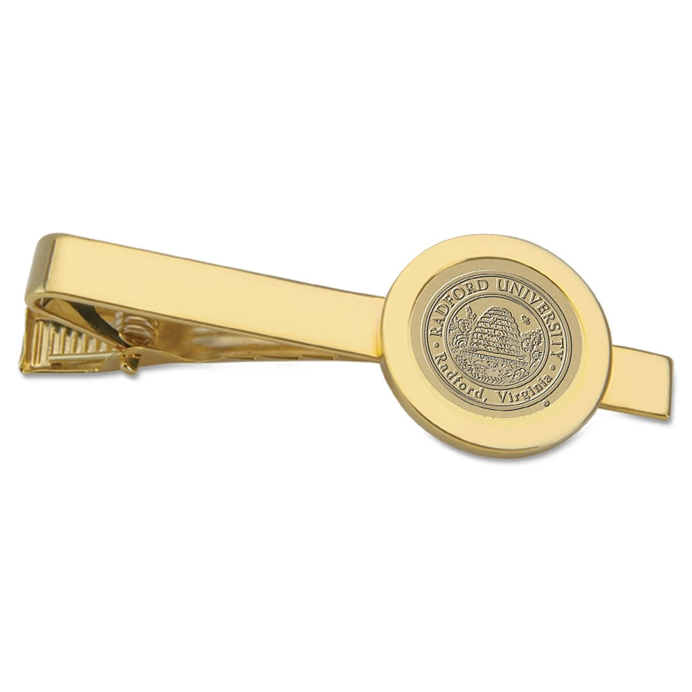 Men's Gold Radford Highlanders Logo Tie Bar