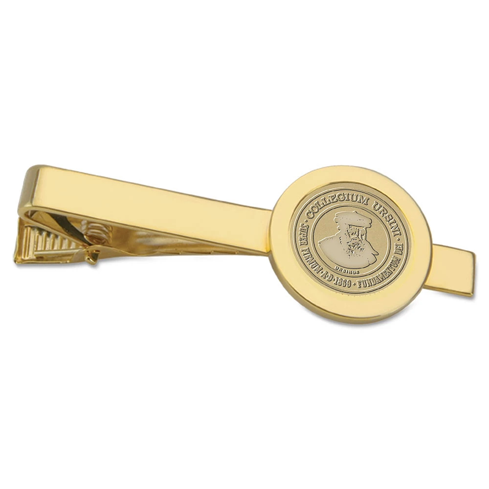 Men's Gold Ursinus Bears Logo Tie Bar