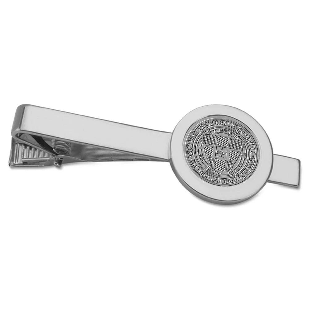 Men's Silver Hobart & William Smith Colleges Shield Logo Tie Bar