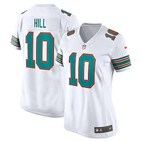 Women's Nike Tyreek Hill  White Miami Dolphins  Game Jersey