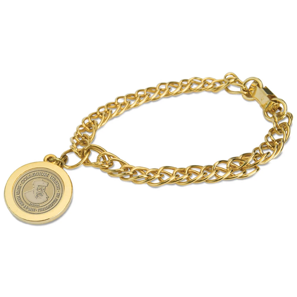 Women's Gold Ursinus Bears Charm Bracelet