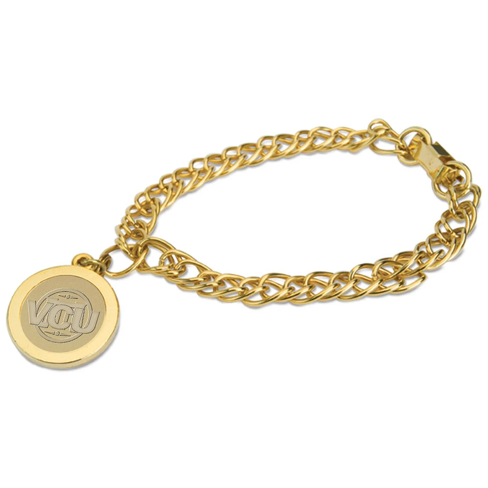 Women's Gold VCU Rams Charm Bracelet