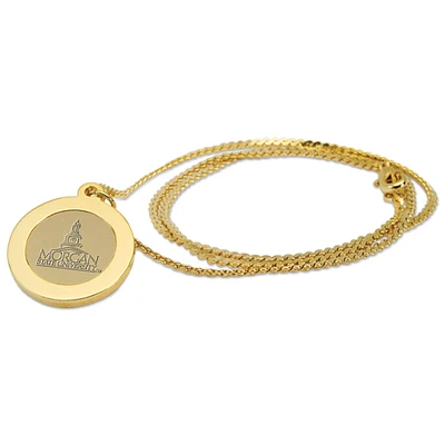 Women's Gold Morgan State Bears Pendant Necklace