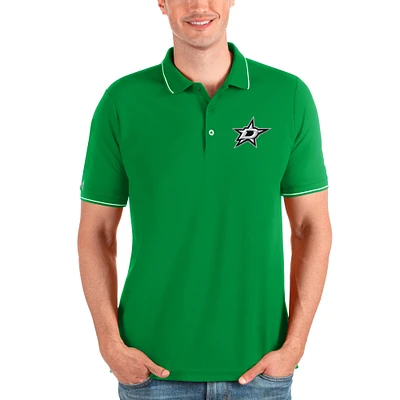 Men's Antigua Green Dallas Stars Affluent Polo