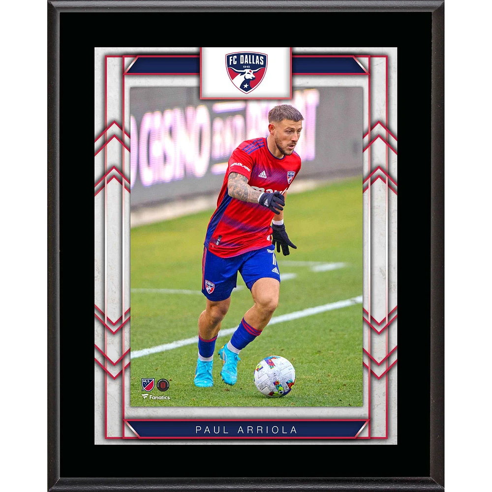 Paul Arriola FC Dallas 10.5" x 13" Sublimated Player Plaque