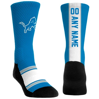Youth Rock Em Socks Detroit Lions Custom Jersey Crew Socks