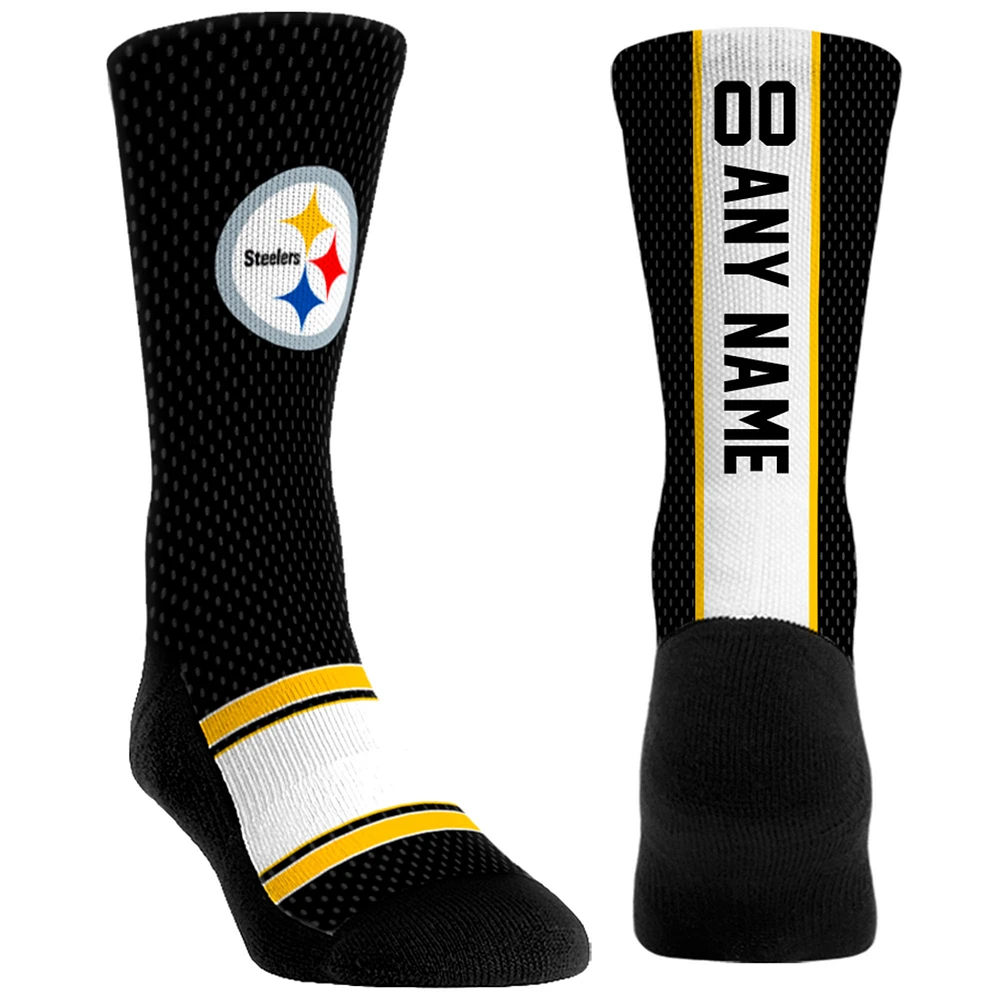 Youth Rock Em Socks Pittsburgh Steelers Custom Jersey Crew Socks