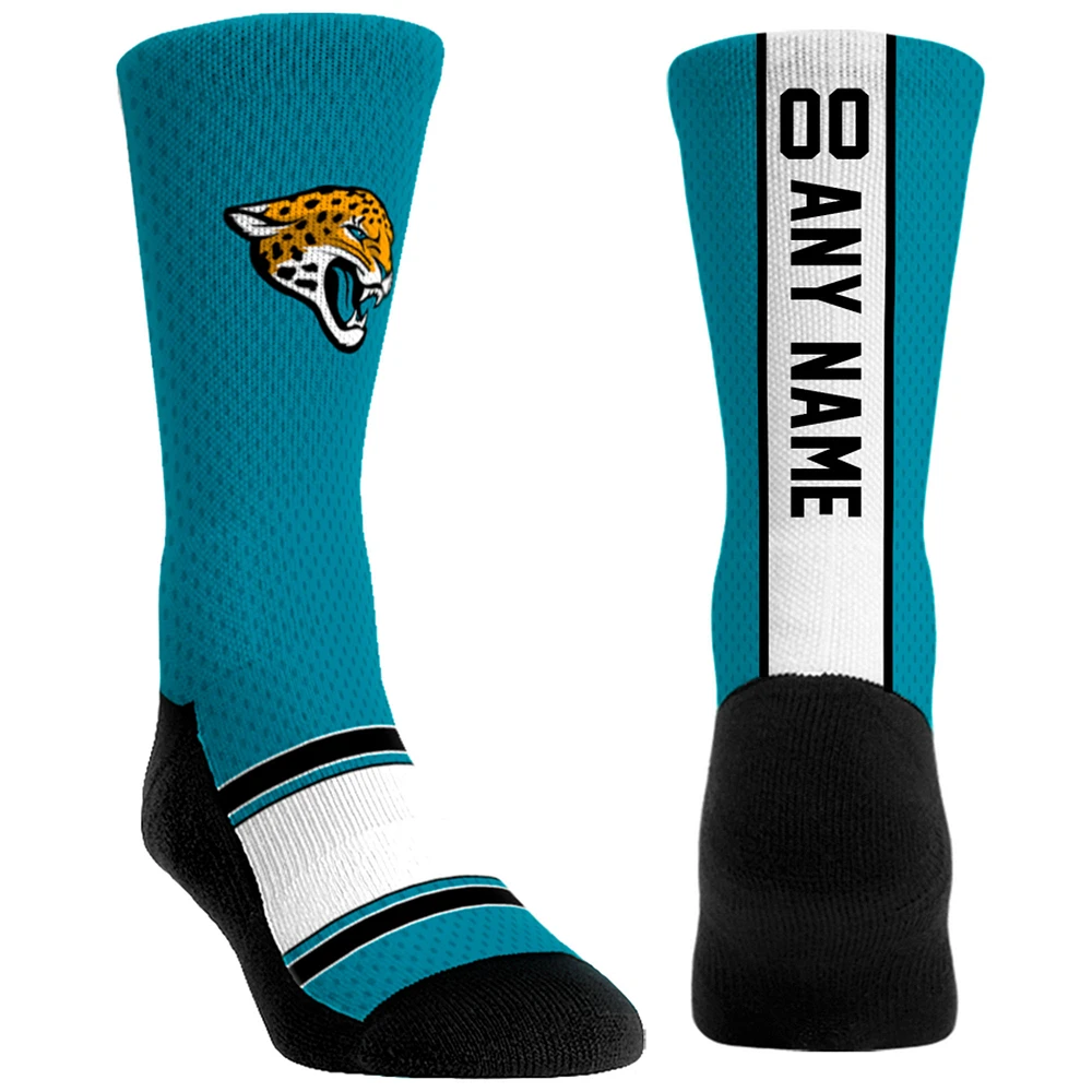 Unisex Rock Em Socks Jacksonville Jaguars Custom Jersey Crew