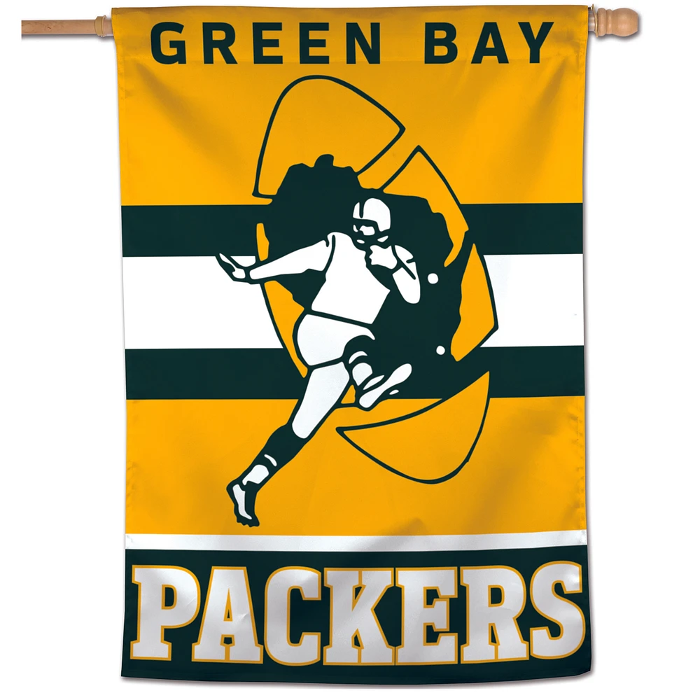 WinCraft Green Bay Packers 28" x 40" Retro Single-Sided Vertical Banner
