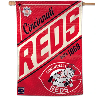 WinCraft Cincinnati Reds 28" x 40" Since 1869 Single-Sided Vertical Banner