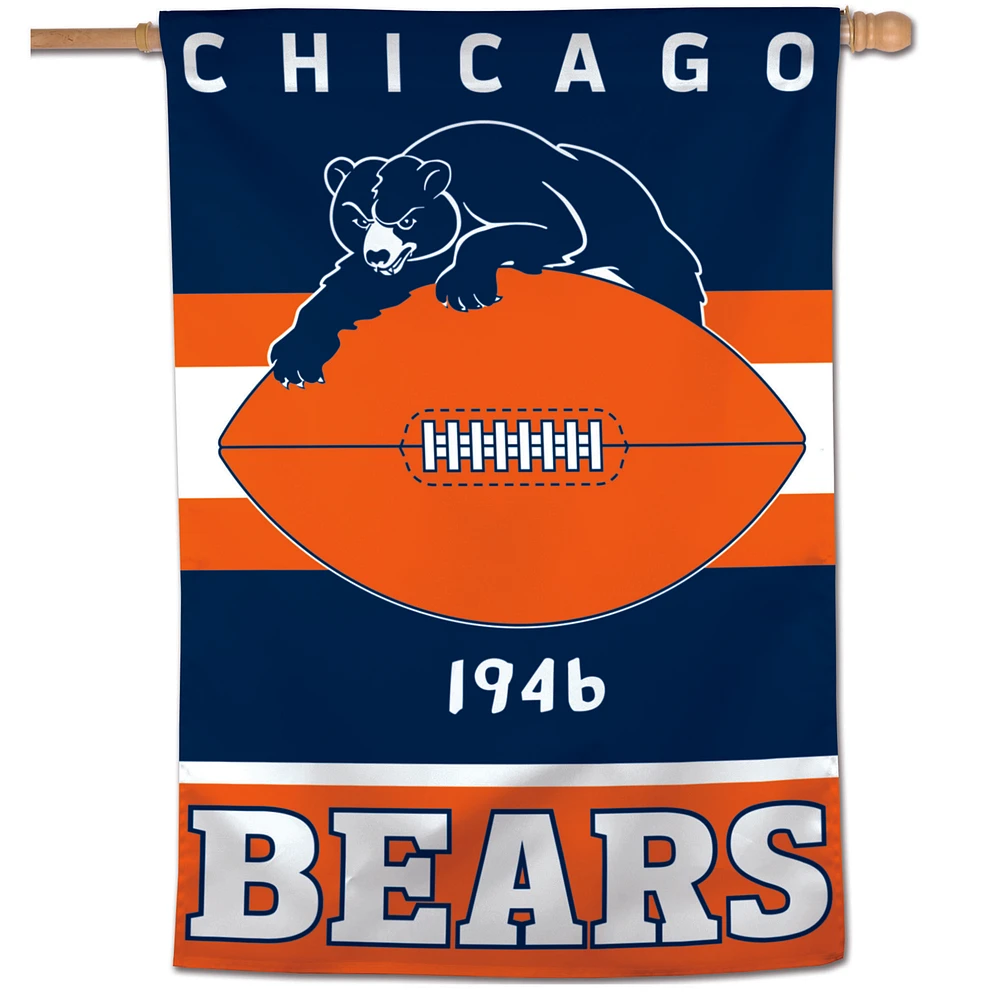 WinCraft Chicago Bears 28" x 40" Retro Single-Sided Vertical Banner