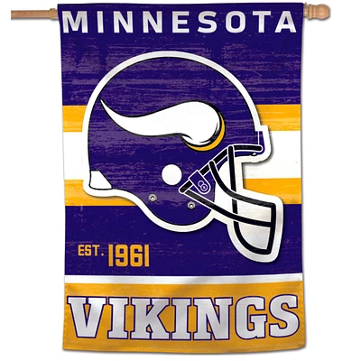 WinCraft Minnesota Vikings 28" x 40" Retro Single-Sided Vertical Banner
