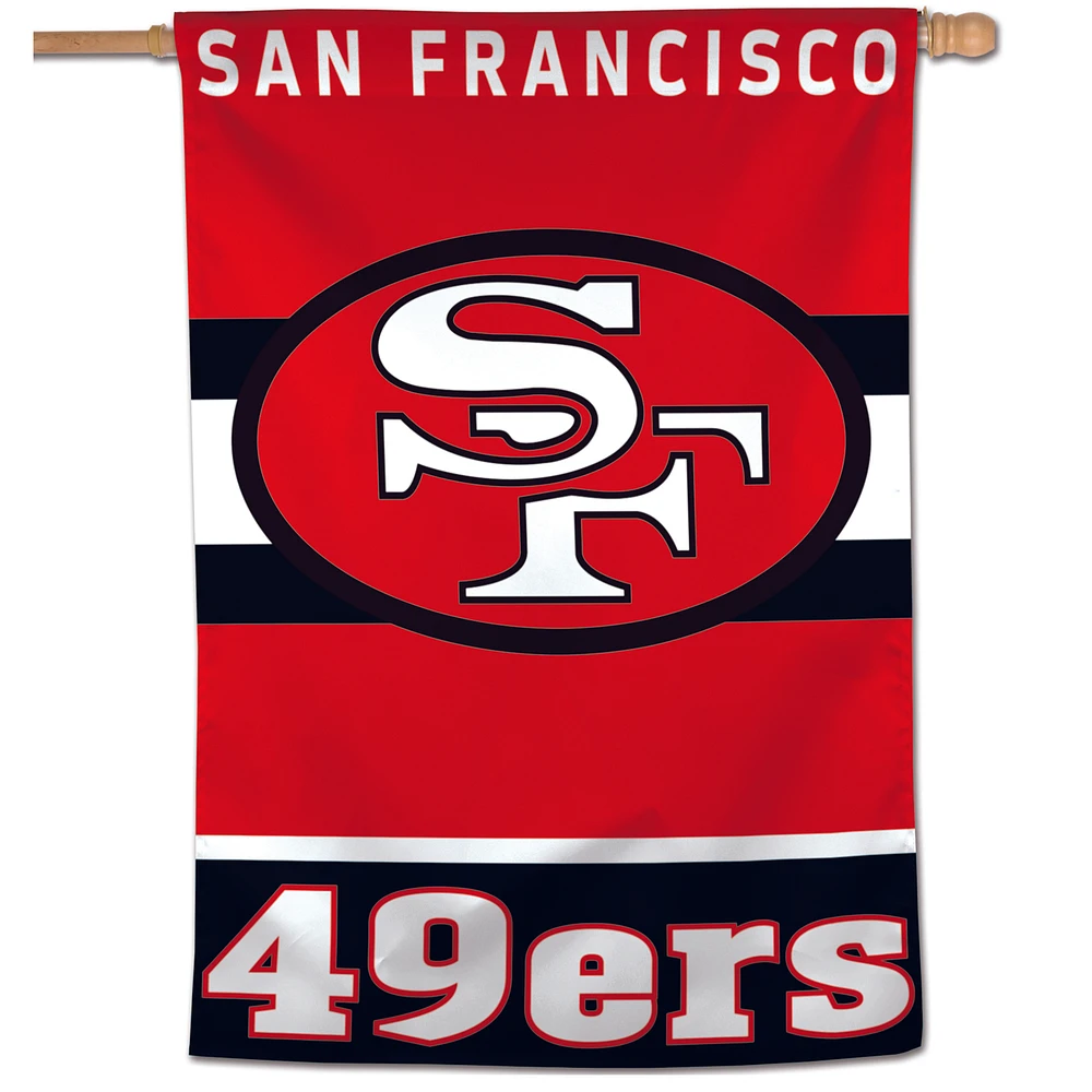 WinCraft San Francisco 49ers 28" x 40" Retro Single-Sided Vertical Banner