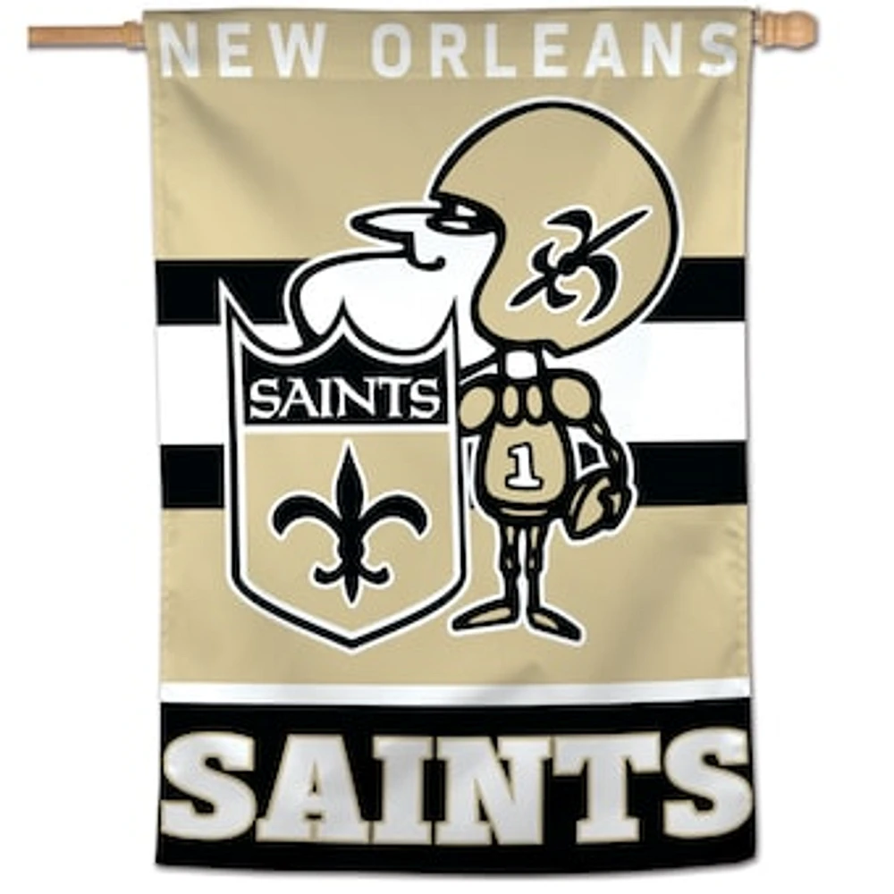 WinCraft New Orleans Saints 28" x 40" Retro Single-Sided Vertical Banner