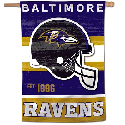 WinCraft Baltimore Ravens 28" x 40" Retro Single-Sided Vertical Banner