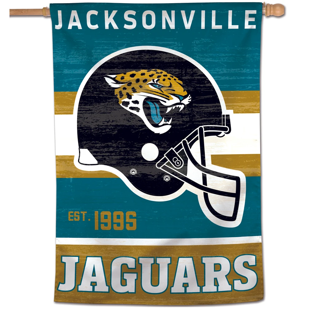 WinCraft Jacksonville Jaguars 28" x 40" Retro Single-Sided Vertical Banner