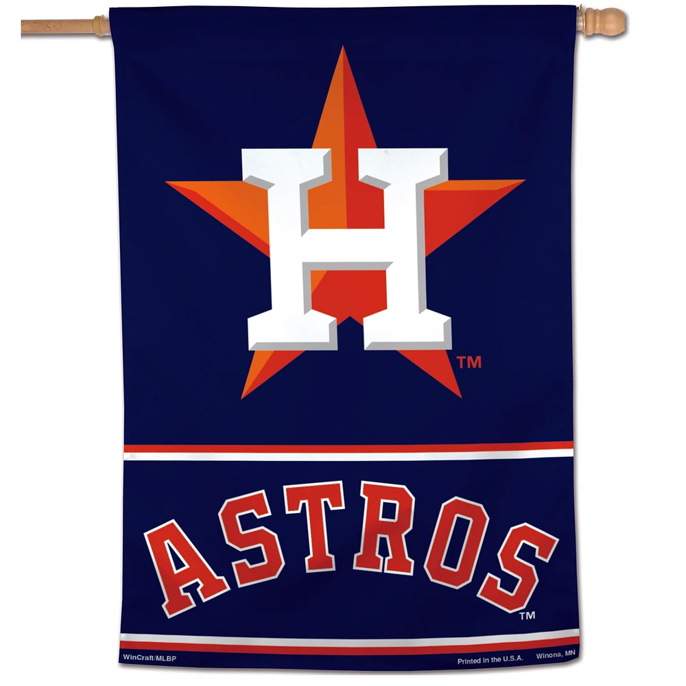 WinCraft Houston Astros 28" x 40" Team Single-Sided Vertical Banner