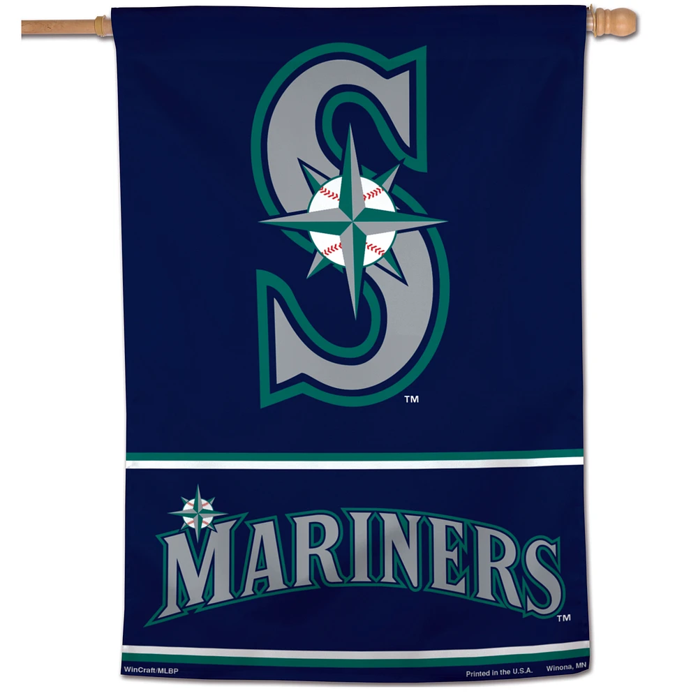 WinCraft Seattle Mariners 28" x 40" Team Single-Sided Vertical Banner