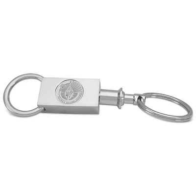 Silver Columbia Renegades Two-Section Key Ring