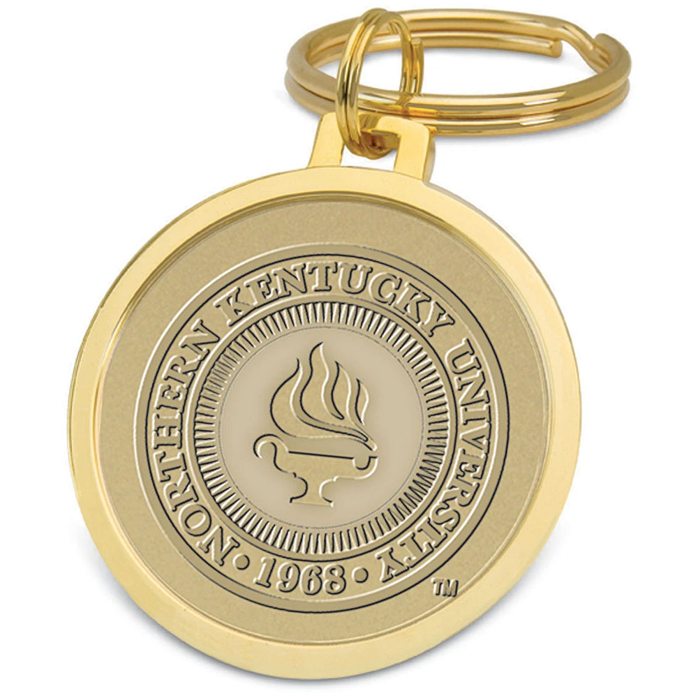 Gold Northern Kentucky University Norse Split-Wire Key Ring