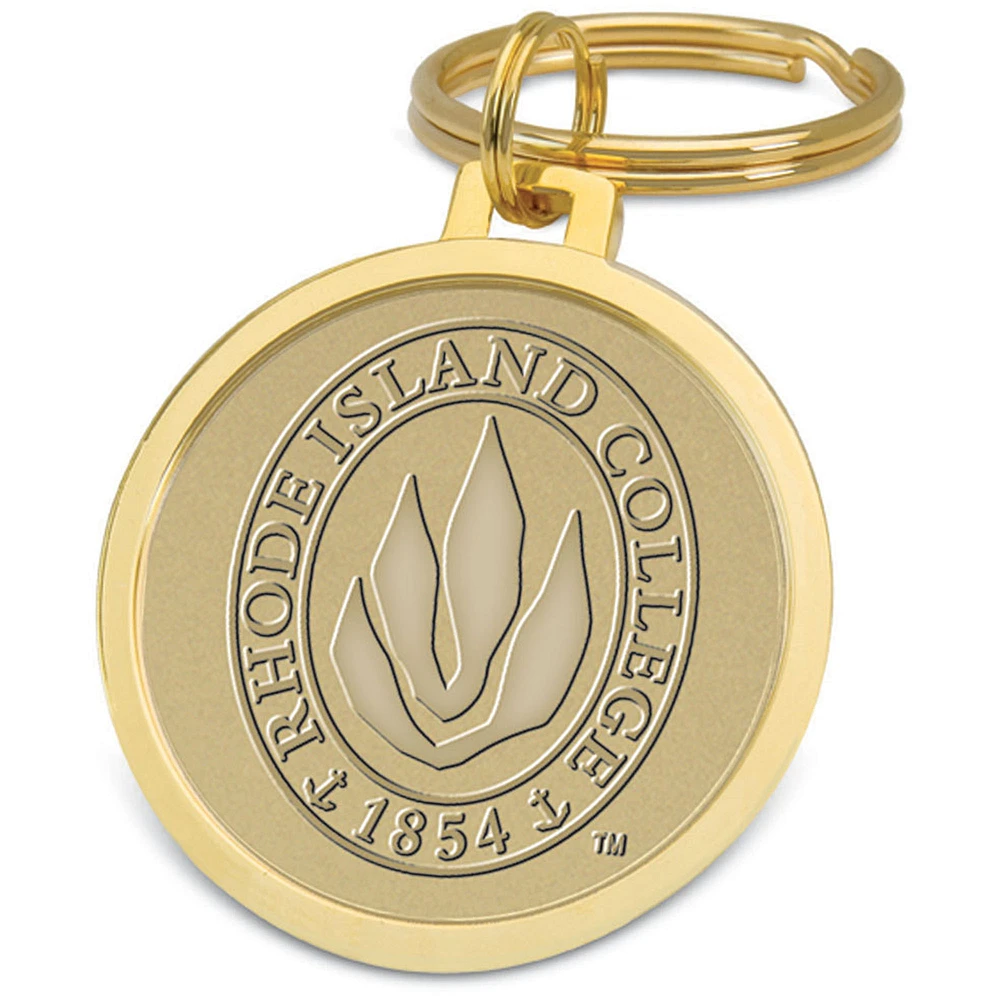 Gold Rhode Island Anchormen Split-Wire Key Ring