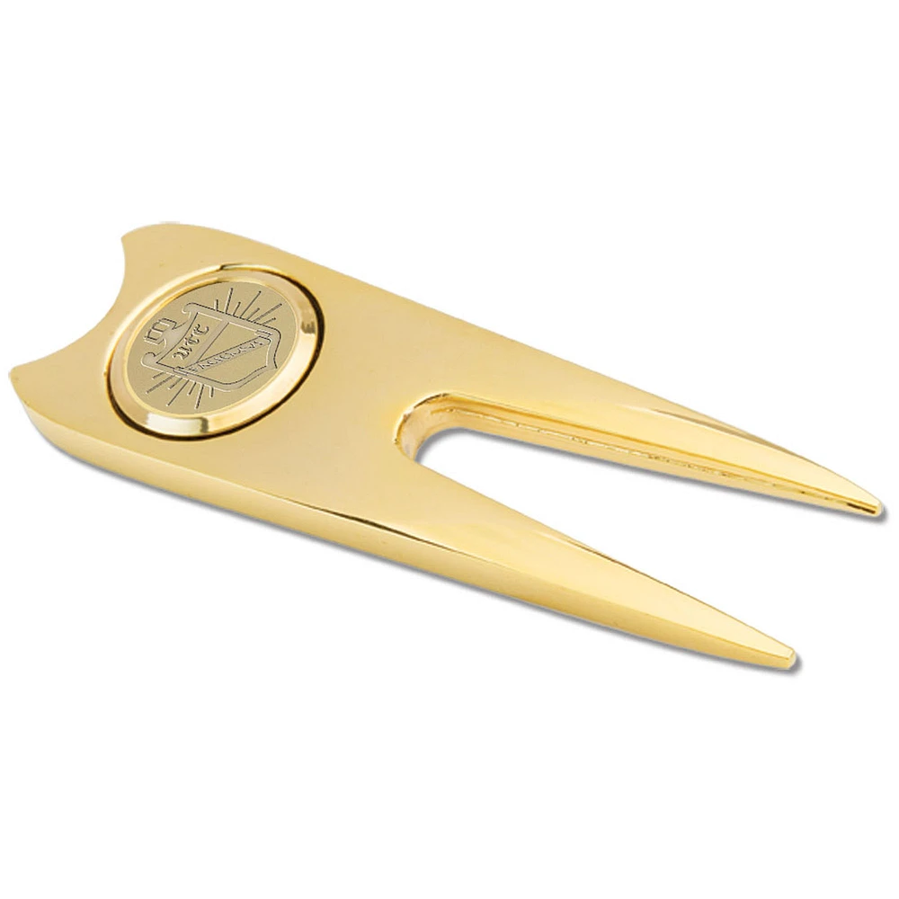 Gold Tennessee Chattanooga Mocs Golf Divot Repair Tool