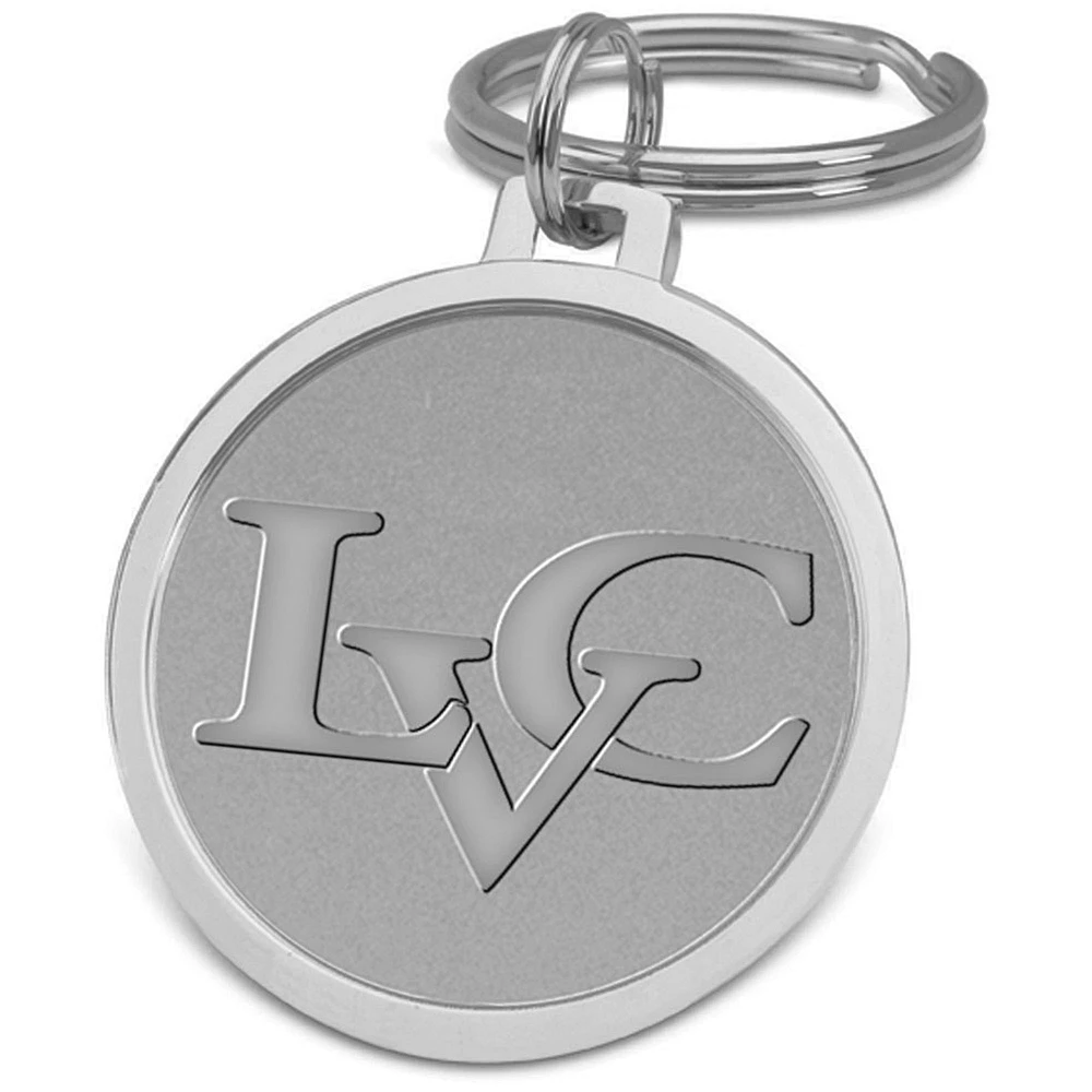 Silver Lebanon Valley College Team Split-Wire Key Ring