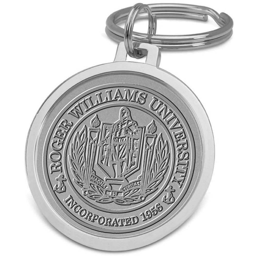 Silver Roger Williams University Split-Wire Key Ring