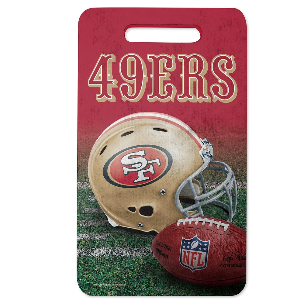 WinCraft San Francisco 49ers 10'' x 17'' Deluxe Stadium Seat Cushion