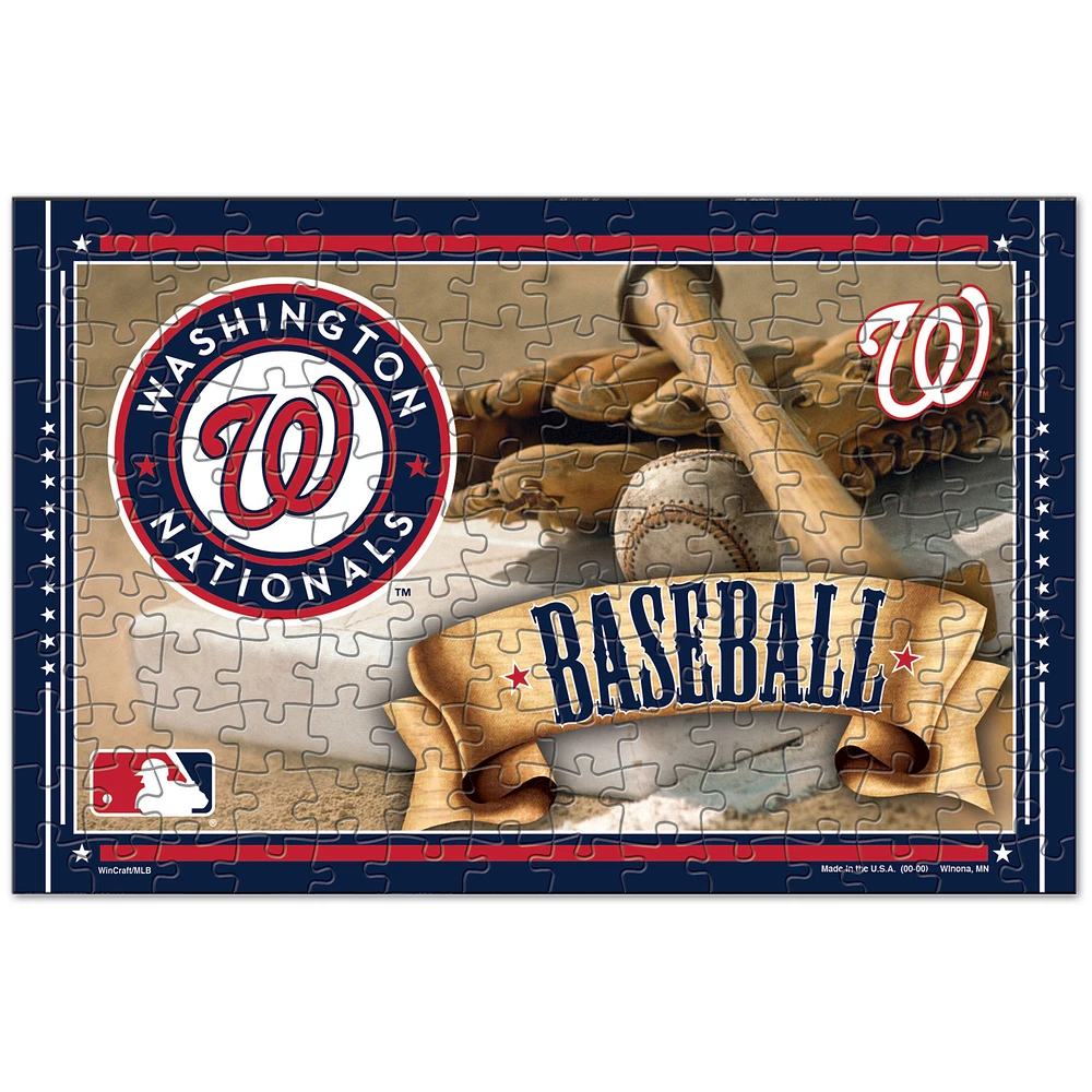 WinCraft Washington Nationals 150-Piece Team Puzzle