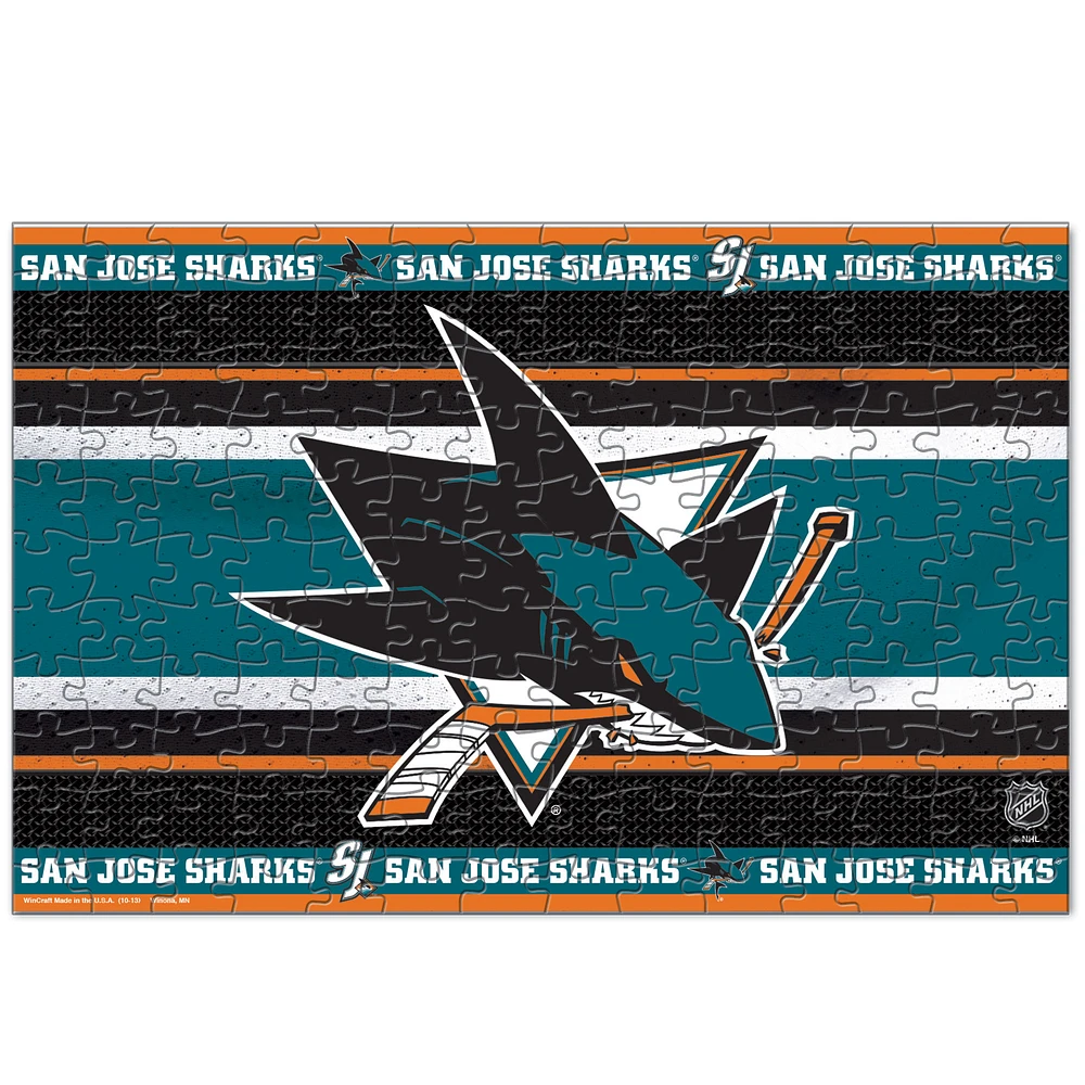 WinCraft San Jose Sharks 150-Piece Team Puzzle